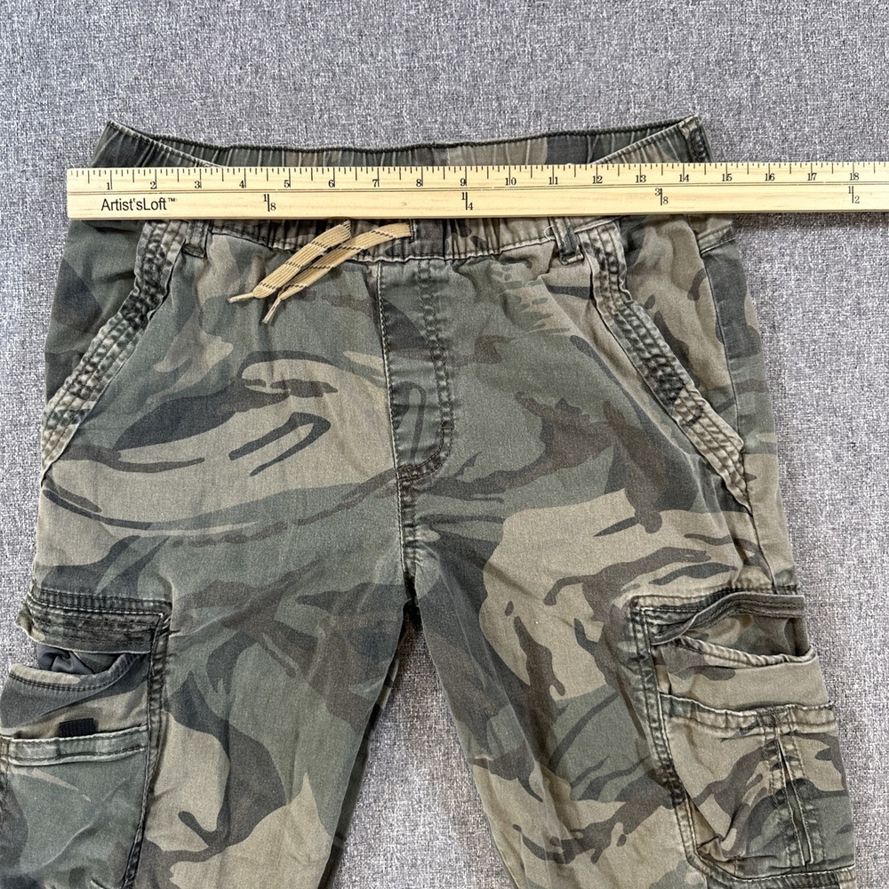 Wrangler Cargo Jogger Pants Camo Camouflage Drawstring Women's Size 16 Regular - Picture 4 of 6